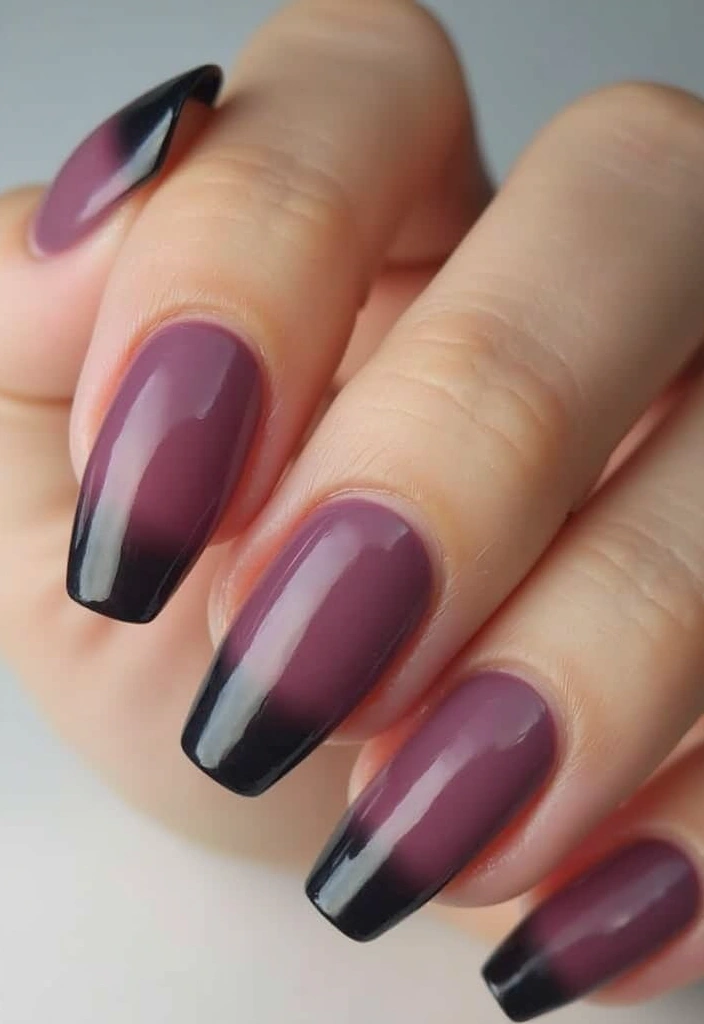 20 Uñas Tendencia que Están Arrasando Este Año (Te Sorprenderá el #5!) - 5. Uñas con Efecto Ombre