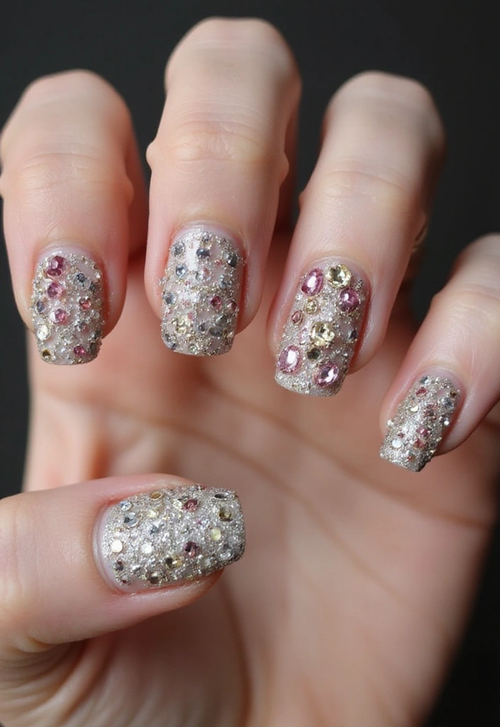 25 Stunning Nail Designs You Can DIY at Home (Your Friends Will Be Jealous!) - 17. Textured Nail Art