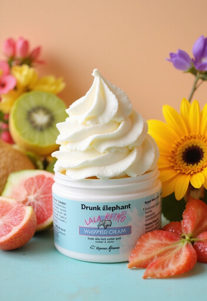 12 Best Moisturizers for Dry Skin That Your Skin Will Thank You For! - 8. Drunk Elephant Lala Retro Whipped Cream