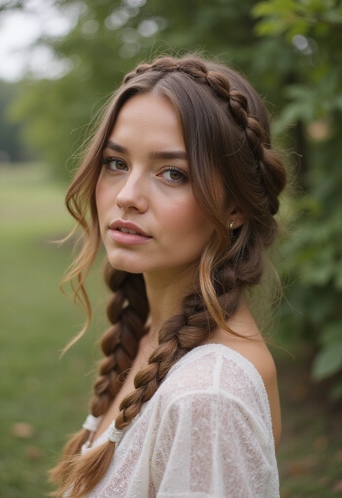 15 Elegant Updo Hairstyles That Will Make You the Star of Any Event (You’ll Love #8!) - 2. Braided Crown