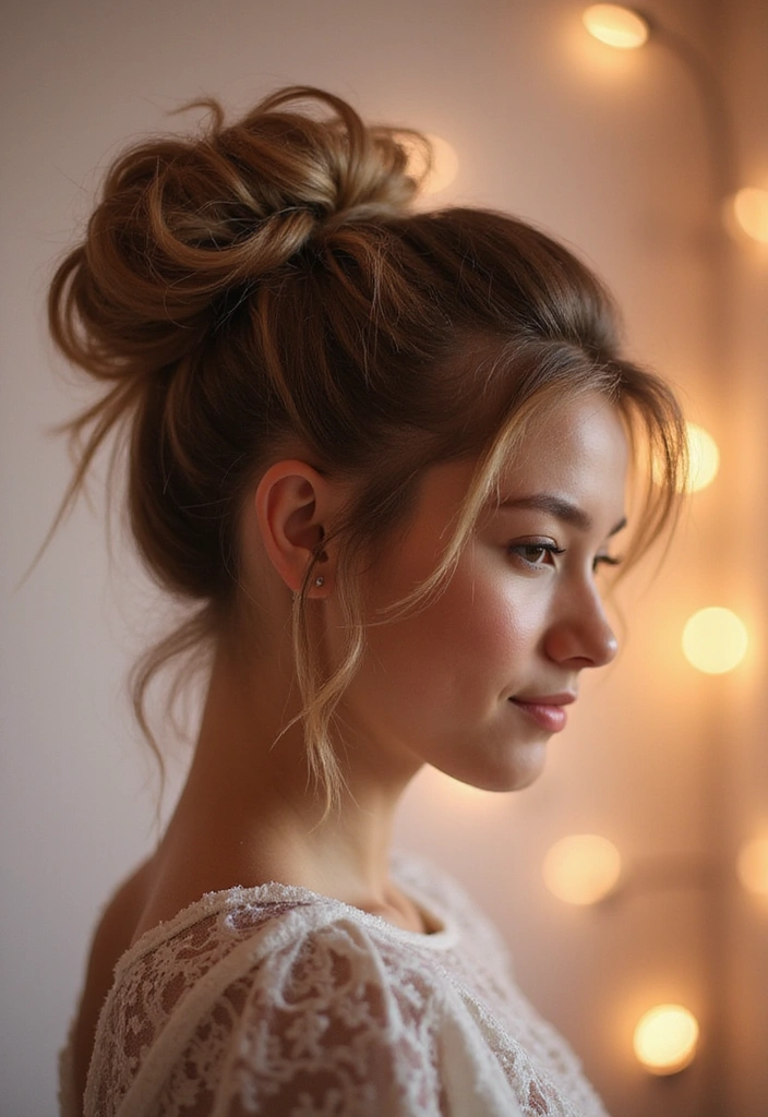 15 Elegant Updo Hairstyles That Will Make You the Star of Any Event (You’ll Love #8!) - 7. Twisted Updo