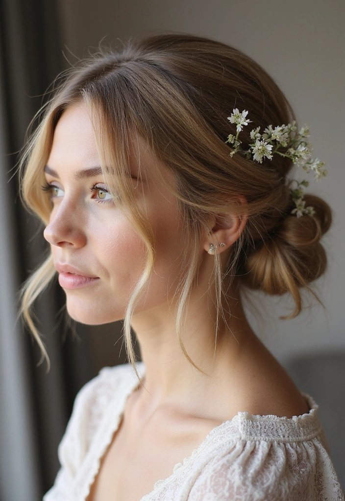 15 Jaw-Dropping Updo Hairstyles for Weddings (You’ll Want to Copy #7!) - 5. Messy Updo