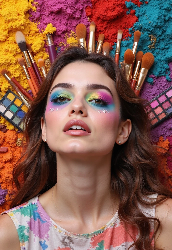 15 Stunning Makeup Tutorials That Will Make You Feel Like a Pro (You Won't Believe #7!) - 5. Color Pop: Creative Eyeshadow Looks