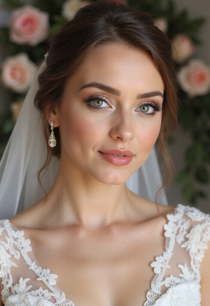 15 Stunning Natural Makeup Looks for Brides That Will Leave You Breathless! - 15. Timeless Classic Look