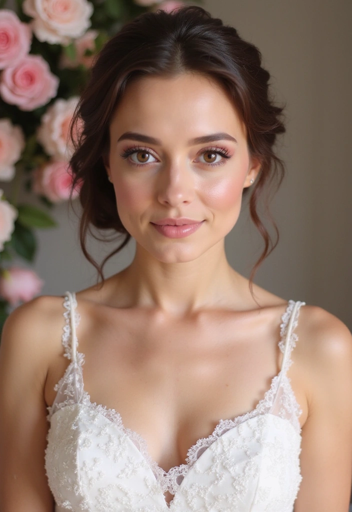 15 Stunning Natural Makeup Looks for Brides That Will Leave You Breathless! - 5. Romantic Rose Tones