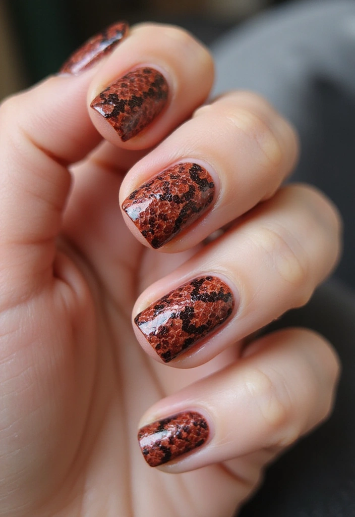 15 Trendy Animal Print Nail Designs to Make Heads Turn in 2025! - 4. Exotic Snake Design