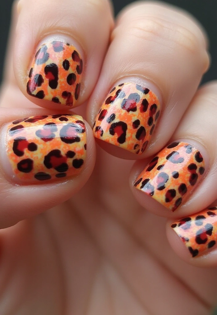 15 Trendy Animal Print Nail Designs to Make Heads Turn in 2025! - 6. Mesmerizing Cheetah Patterns