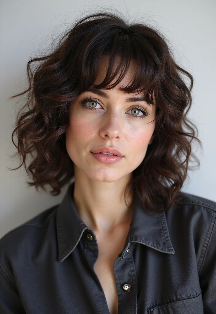 20 Jaw-Dropping Curly Hair Looks That Will Inspire Your Next Style! - 16. Curly Shag