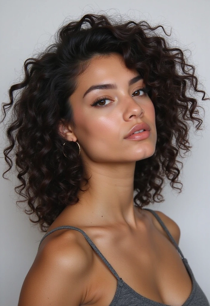 20 Jaw-Dropping Curly Hair Looks That Will Inspire Your Next Style! - 19. Curly Mullet