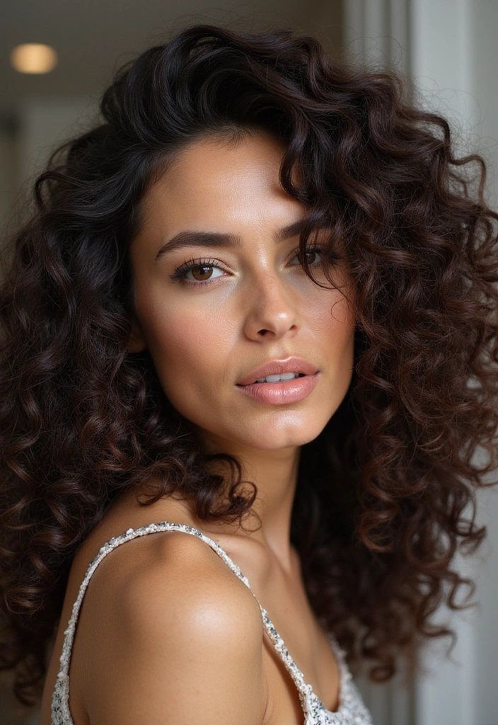 20 Jaw-Dropping Curly Hair Looks That Will Inspire Your Next Style! - 7. Defined Curls with Gel