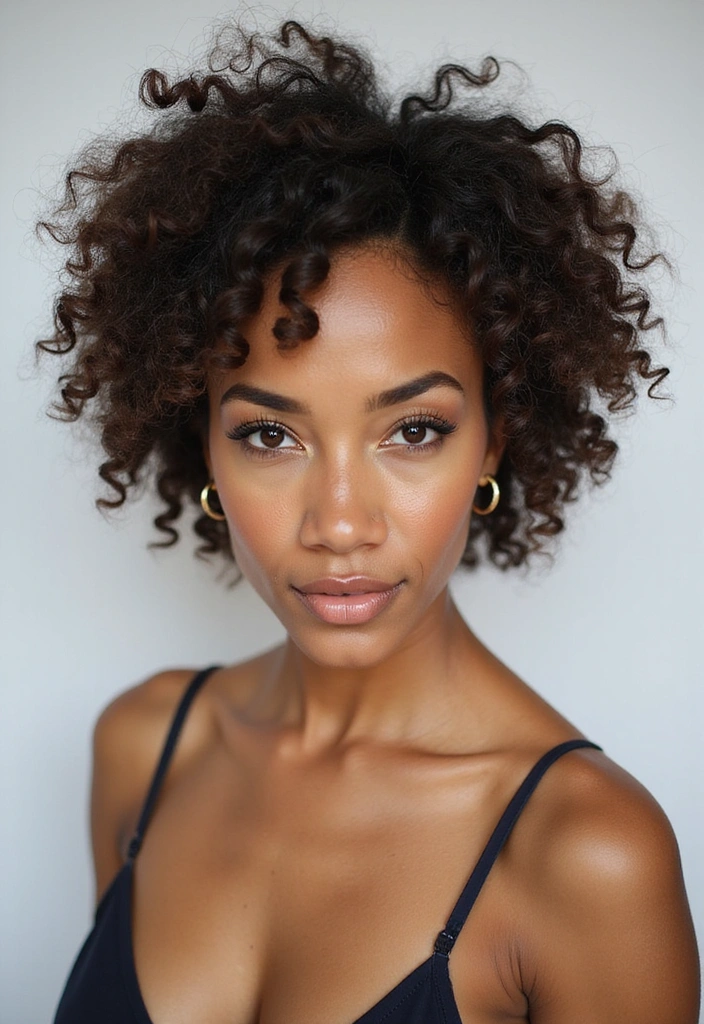 20 Jaw-Dropping Curly Hair Looks That Will Inspire Your Next Style! - 8. Short and Sassy