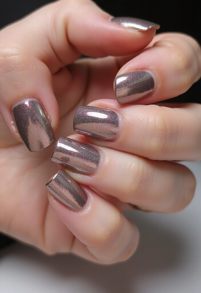 20 Metallic Nail Trends for 2025 That Will Leave You Breathless! - 1. Liquid Chrome: The Ultimate Shine