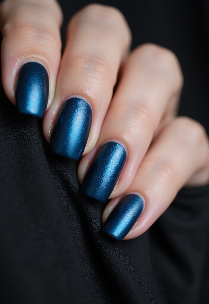 20 Metallic Nail Trends for 2025 That Will Leave You Breathless! - 4. Matte Metallics: A New Texture