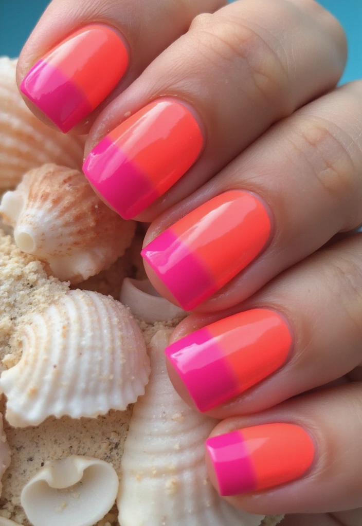 20 Must-Try Summer Nails 2025 Colors That Are Totally In Right Now (You’ll Love #5!) - 1. Neon Coral
