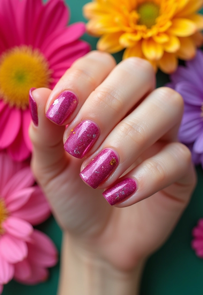 20 Must-Try Summer Nails 2025 Colors That Are Totally In Right Now (You’ll Love #5!) - 16. Fuchsia Burst