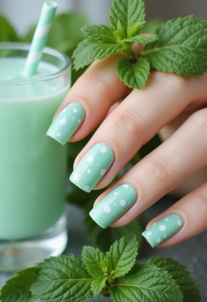 20 Must-Try Summer Nails 2025 Colors That Are Totally In Right Now (You’ll Love #5!) - 2. Mint Green