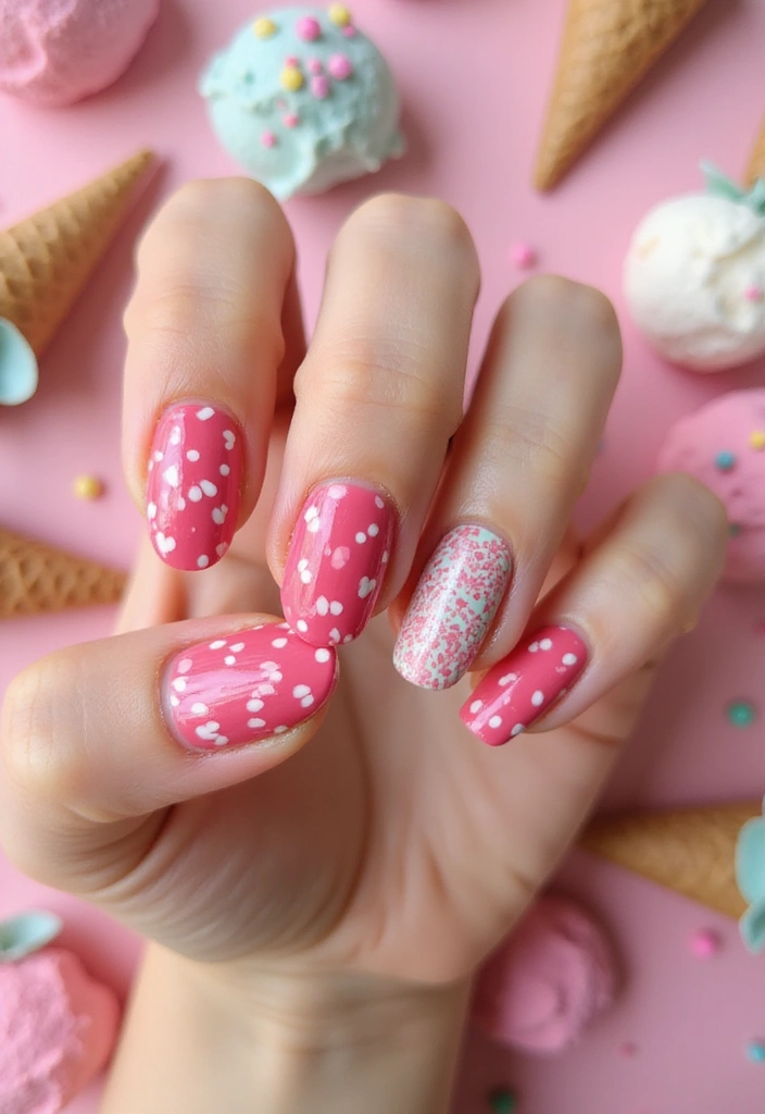 20 Must-Try Summer Nails 2025 Colors That Are Totally In Right Now (You’ll Love #5!) - 20. Raspberry Sorbet