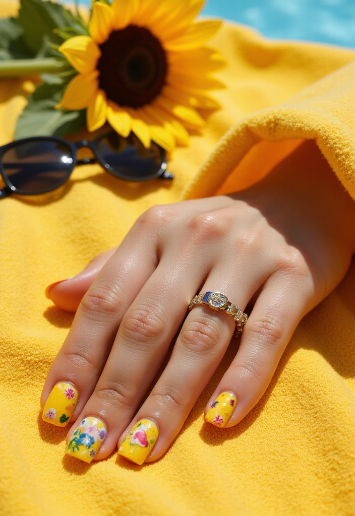 20 Must-Try Summer Nails 2025 Colors That Are Totally In Right Now (You’ll Love #5!) - 3. Bright Yellow