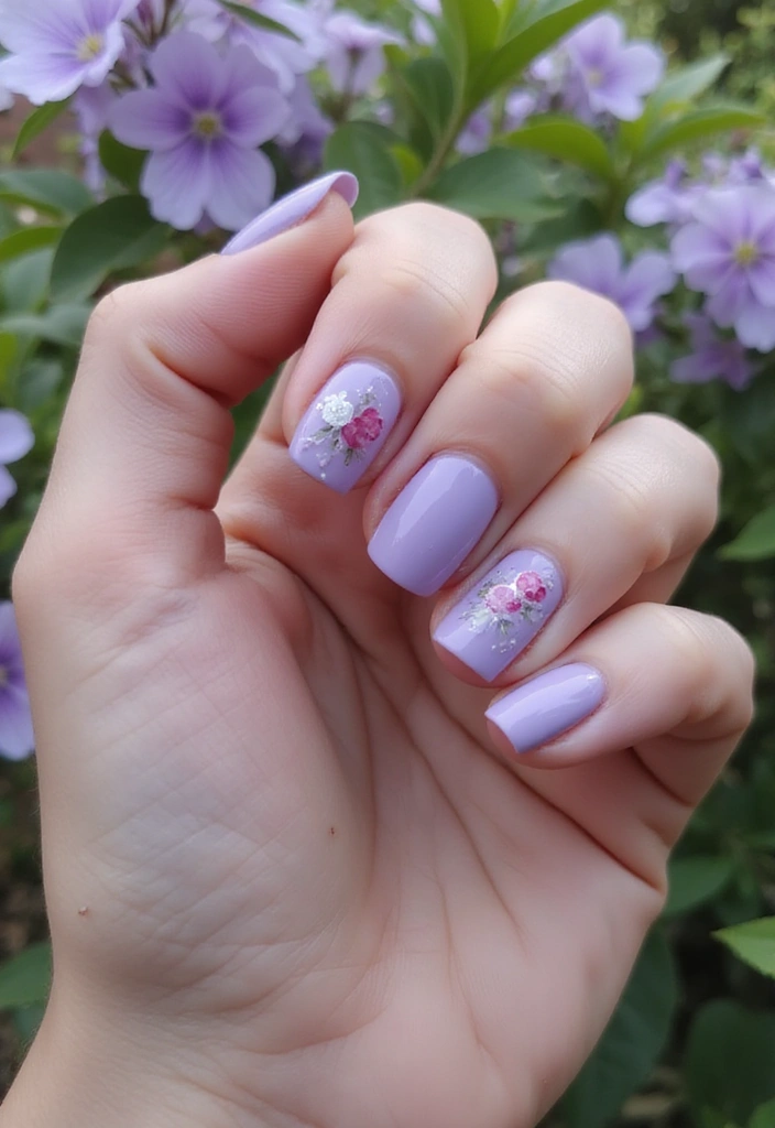 20 Must-Try Summer Nails 2025 Colors That Are Totally In Right Now (You’ll Love #5!) - 4. Lilac Dreams