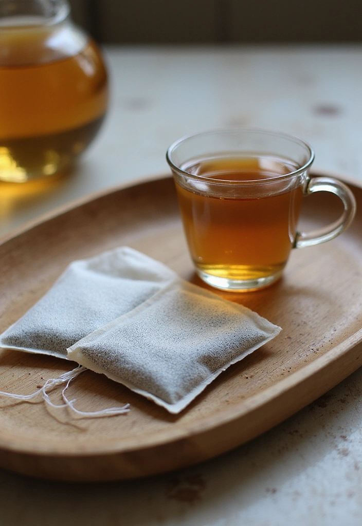 21 Natural Remedies for Hyperpigmentation That Actually Work (You'll Be Shocked by #5!) - 15. Chamomile Tea Bags