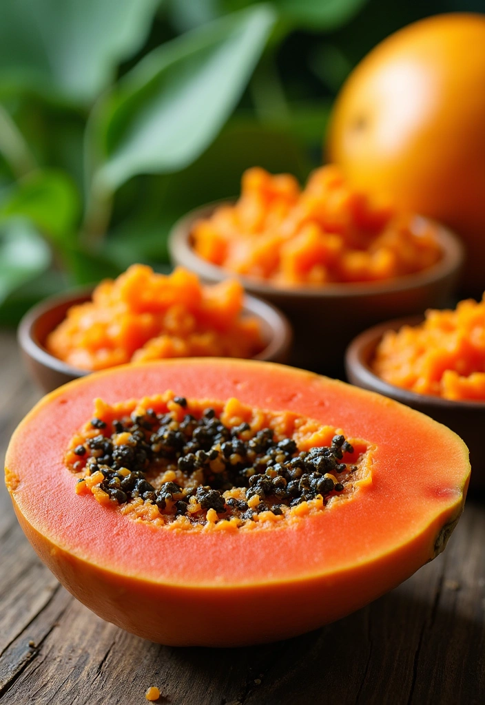 21 Natural Remedies for Hyperpigmentation That Actually Work (You'll Be Shocked by #5!) - 5. Papaya Enzyme Treatment