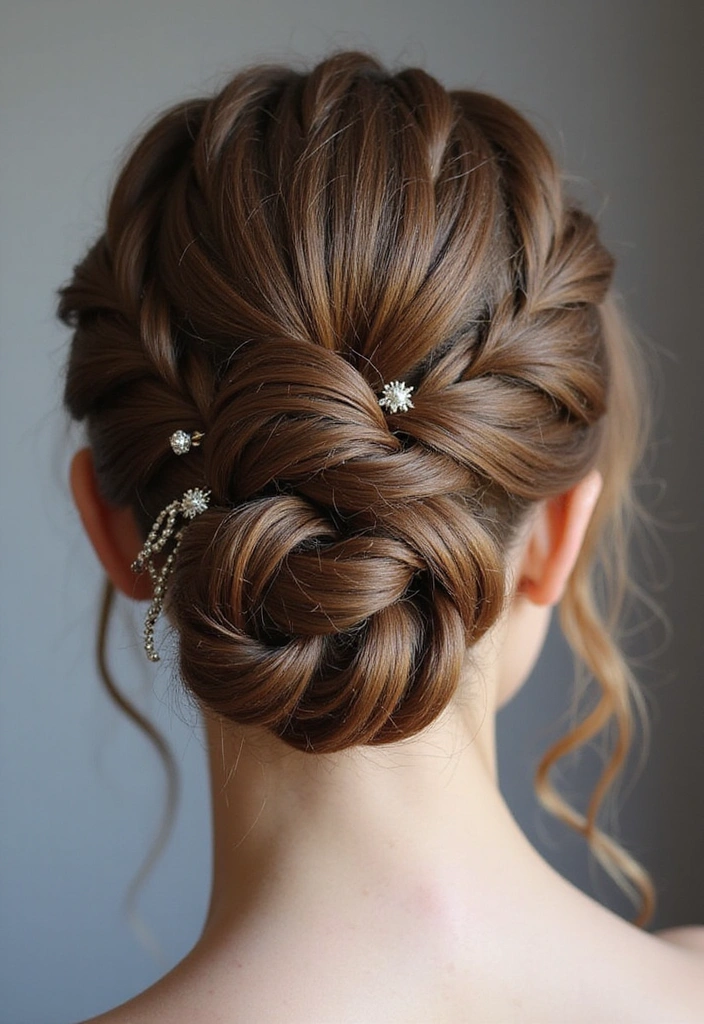 21 Stunning Braid Ideas That Will Turn Heads (You Won't Believe #11!) - 10. Braided Updo