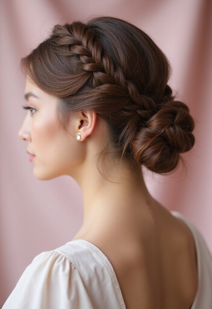 21 Stunning Braid Ideas That Will Turn Heads (You Won't Believe #11!) - 12. Braided Side Bun