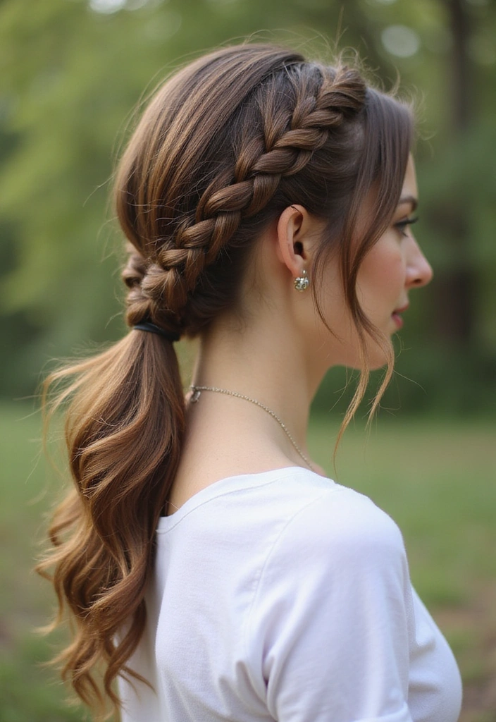 21 Stunning Braid Ideas That Will Turn Heads (You Won't Believe #11!) - 14. The Braided Side Pony