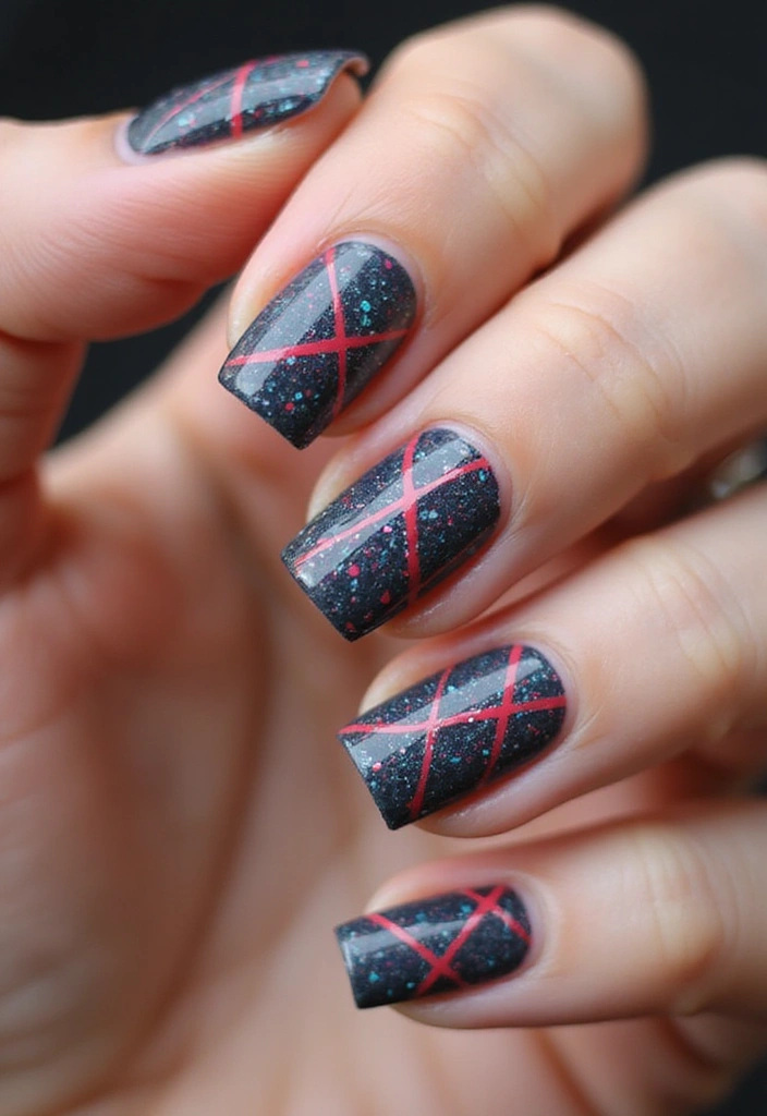 25 Mind-Blowing Nail Designs You Can Totally DIY at Home (You Won't Believe #13!) - 2. Geometric Patterns