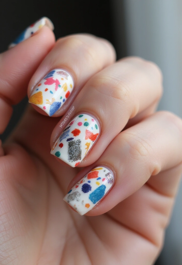 25 Mind-Blowing Nail Designs You Can Totally DIY at Home (You Won't Believe #13!) - 21. Abstract Designs