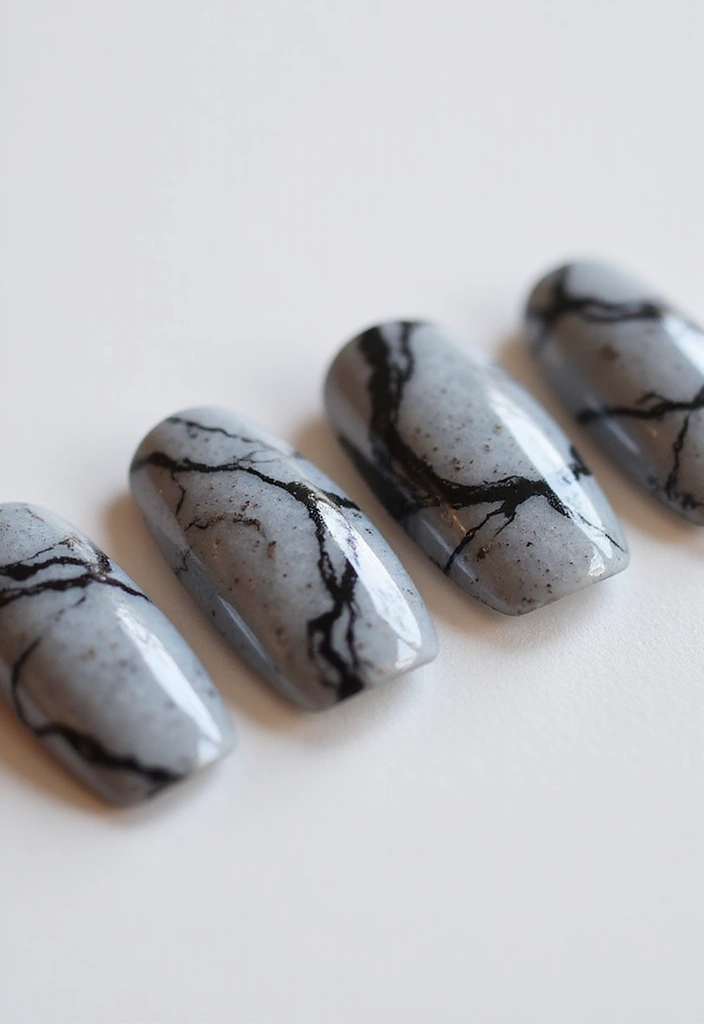 25 Mind-Blowing Nail Designs You Can Totally DIY at Home (You Won't Believe #13!) - 4. Marble Effect