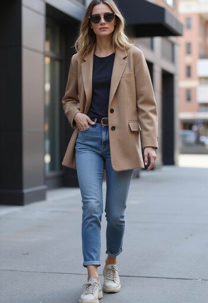 25 Street Style Fashion Looks You’ll Wish You Had in Your Closet (Wait Until You See #9!) - 1. Oversized Blazers and Denim