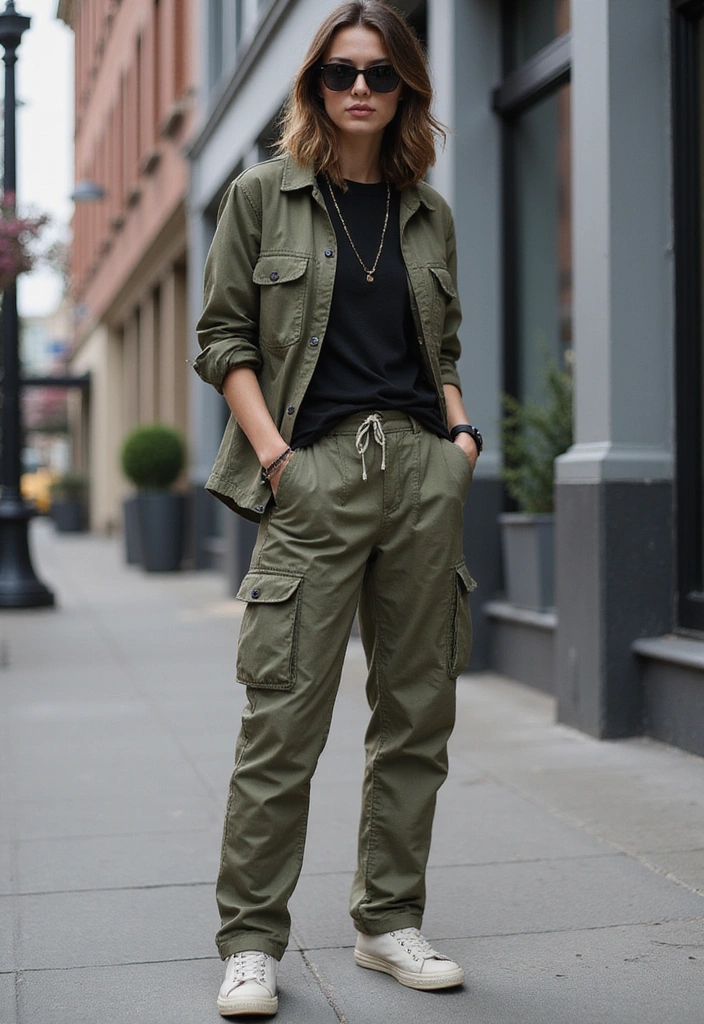 25 Street Style Fashion Looks You’ll Wish You Had in Your Closet (Wait Until You See #9!) - 12. Utility Chic
