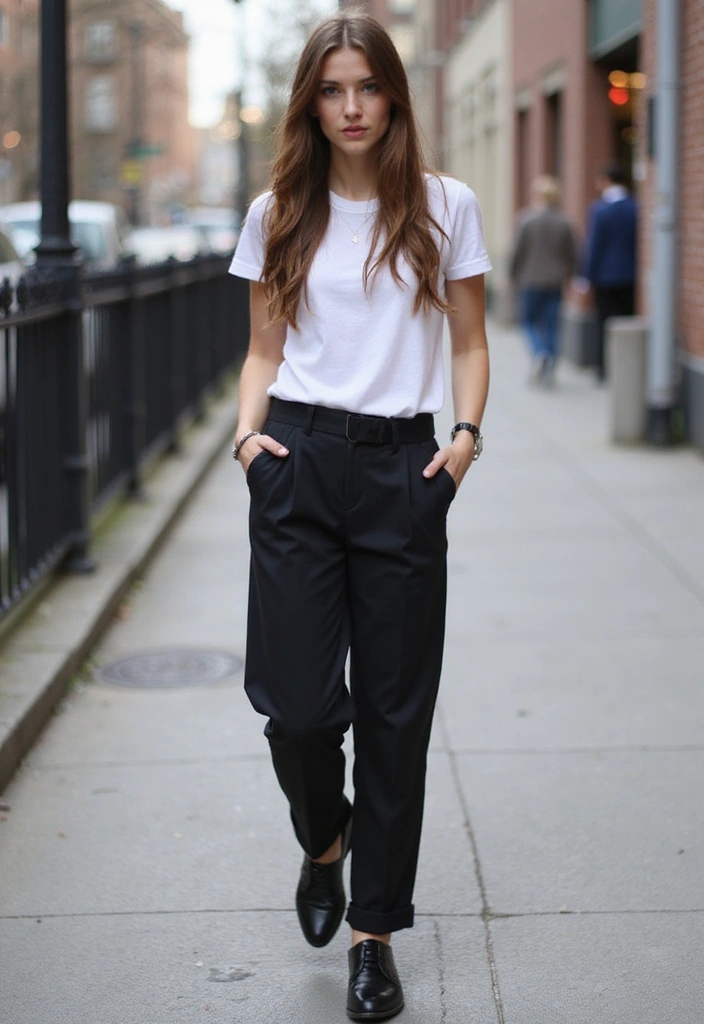 25 Street Style Fashion Looks You’ll Wish You Had in Your Closet (Wait Until You See #9!) - 14. Tailored Pants