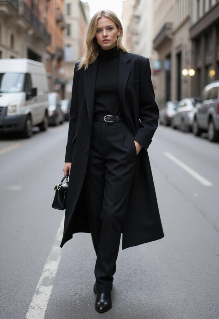 25 Street Style Fashion Looks You’ll Wish You Had in Your Closet (Wait Until You See #9!) - 7. Monochrome Magic