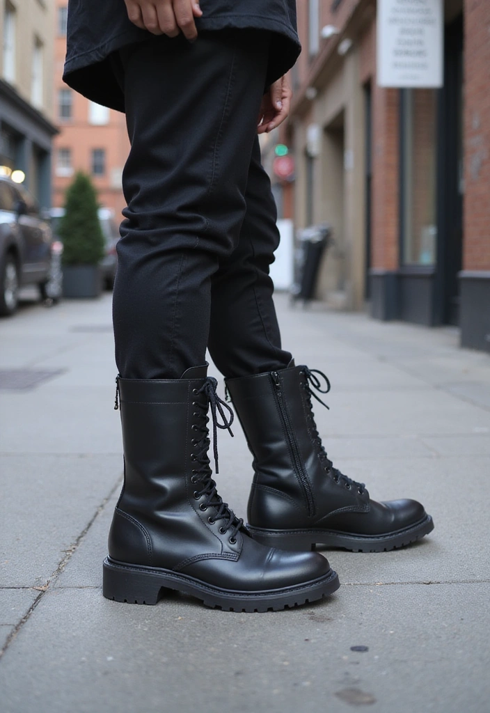 25 Street Style Trends That'll Make You the Envy of Your Friends (You Won't Believe #9!) - 18. Combat Boots