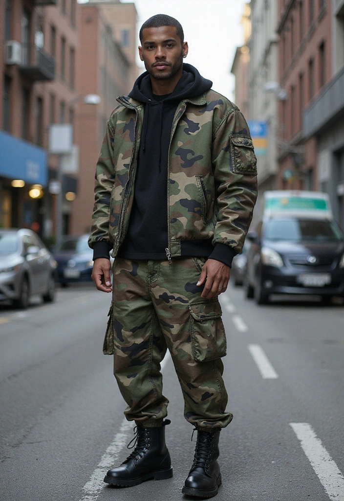 25 Street Style Trends That'll Make You the Envy of Your Friends (You Won't Believe #9!) - 24. Urban Camouflage