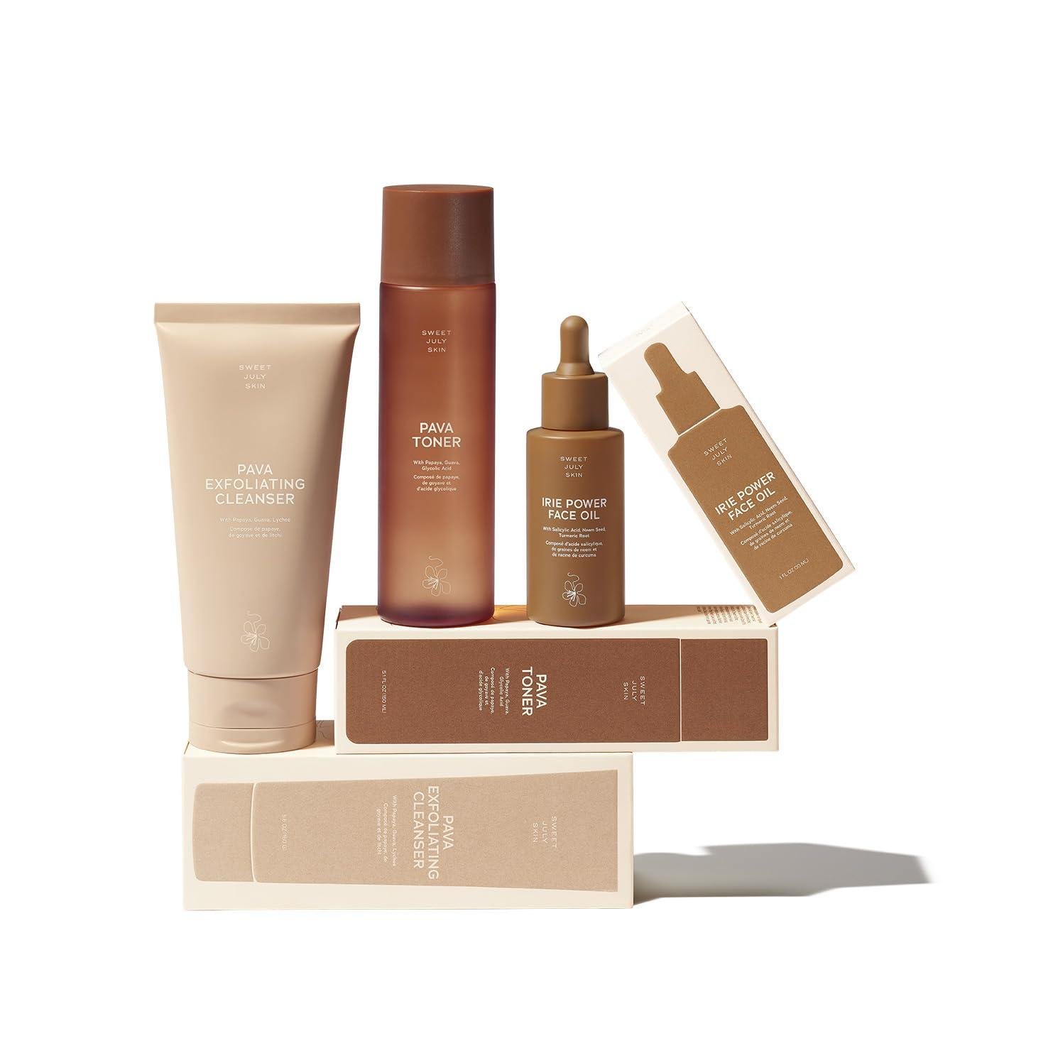 Our Journey to Glowing⁢ Skin: Sweet July Essentials Set