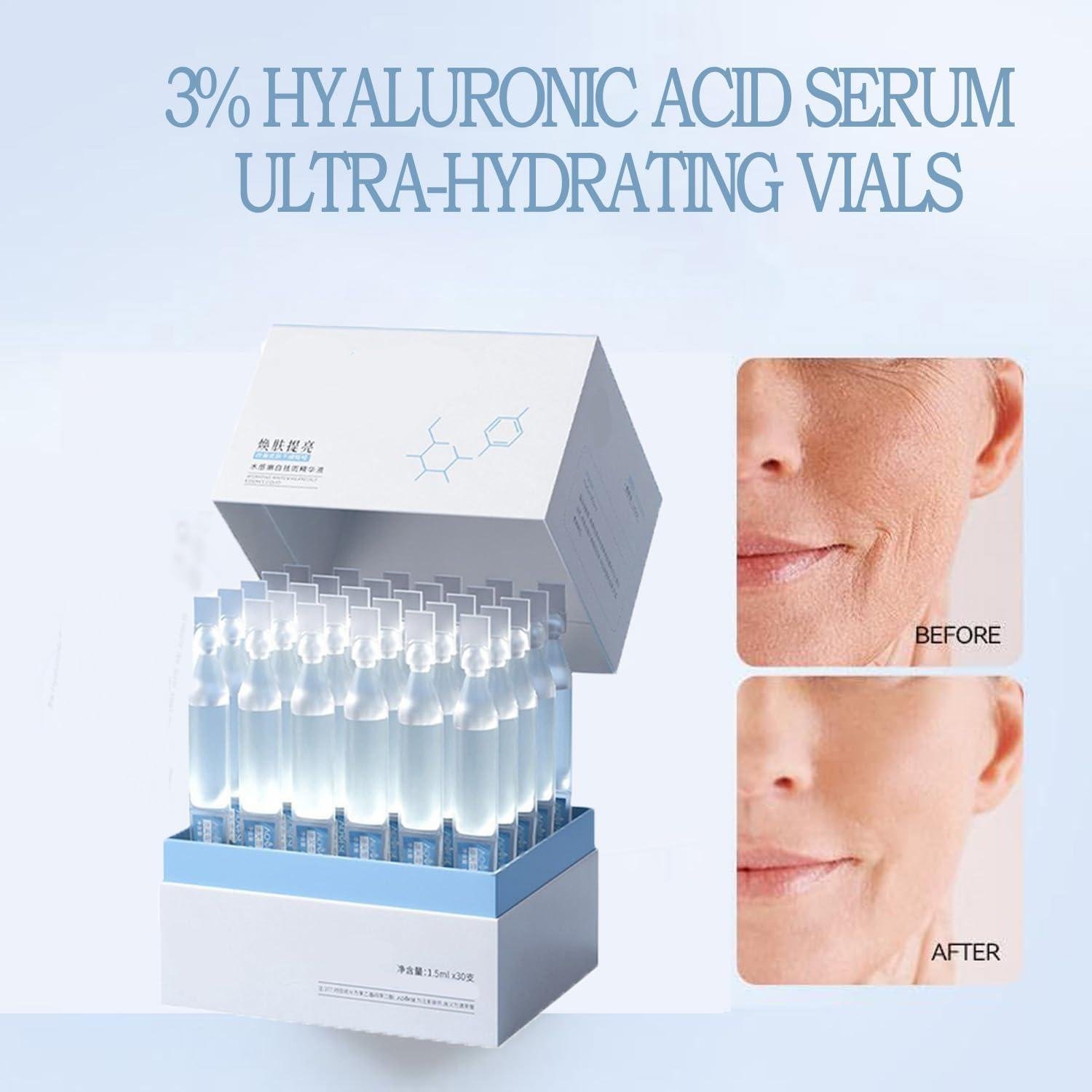 Diving Into Moisture: Our 30-Day Journey with 3% HA Vials
