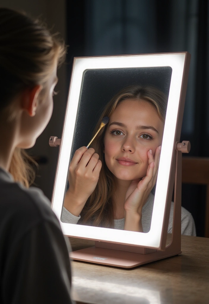 10 Must-Have Beauty Gadgets of 2025 That Will Change Your Routine Forever! - 3. Portable LED Mirror
