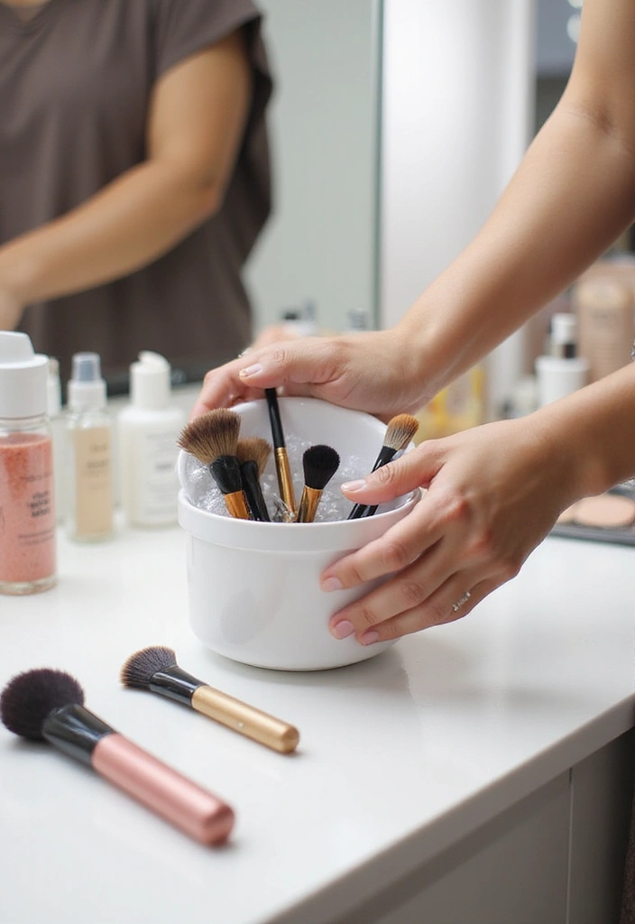 10 Must-Have Beauty Gadgets of 2025 That Will Change Your Routine Forever! - 8. Smart Makeup Brush Cleaner