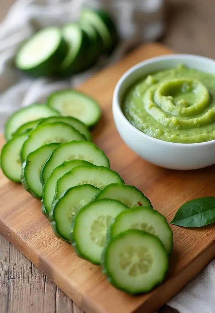 12 Remedios Caseros para el Acné que Funcionan (¡La #5 Te Dejará Boquiabierta!) - 11. Pepino: Refresca y Hidrata