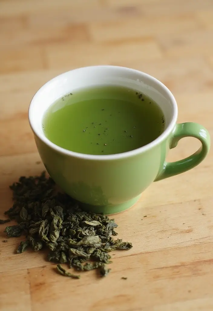 12 Remedios Caseros para el Acné que Funcionan (¡La #5 Te Dejará Boquiabierta!) - 2. Té Verde: Antioxidante Natural