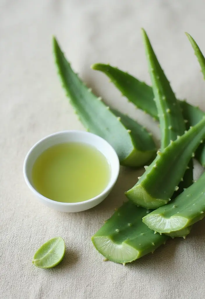 12 Remedios Caseros para el Acné que Funcionan (¡La #5 Te Dejará Boquiabierta!) - 3. Aloe Vera: El Calma Piel