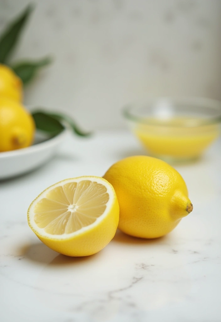 12 Remedios Caseros para el Acné que Funcionan (¡La #5 Te Dejará Boquiabierta!) - 4. Jugo de Limón: Potente Astringente