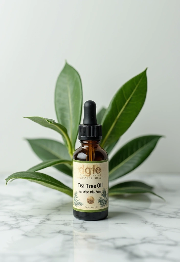 12 Remedios Caseros para el Acné que Funcionan (¡La #5 Te Dejará Boquiabierta!) - 5. Aceite de Árbol de Té: El Secreto de la Naturaleza