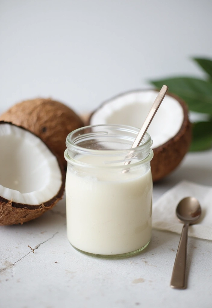 12 Remedios Caseros para el Acné que Funcionan (¡La #5 Te Dejará Boquiabierta!) - 7. Aceite de Coco: Hidratación y Protección
