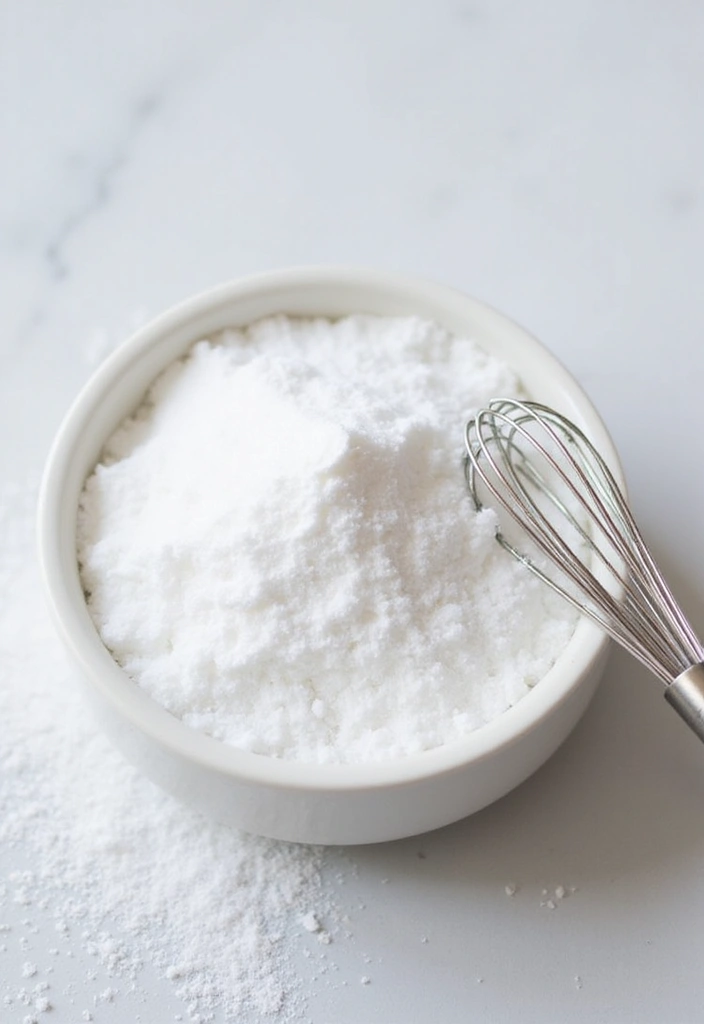12 Remedios Caseros para el Acné que Funcionan (¡La #5 Te Dejará Boquiabierta!) - 8. Bicarbonato de Sodio: Exfoliante Natural