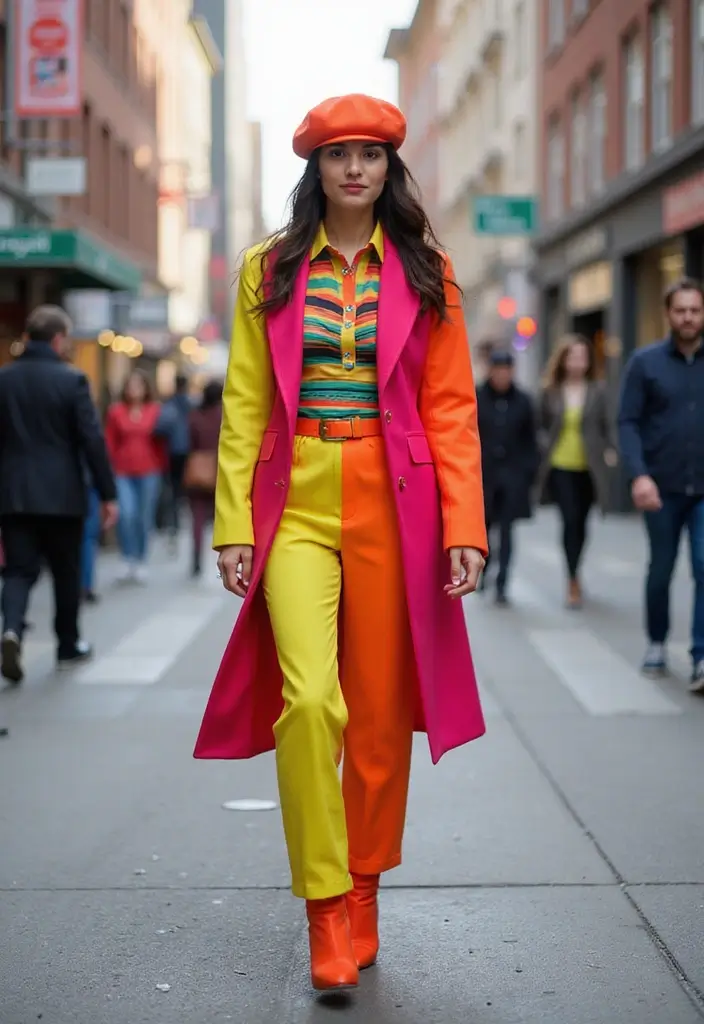 12 Street Fashion Trends You Need to Try Now (You'll Be the Talk of the Town!) - 10. Bright Colors