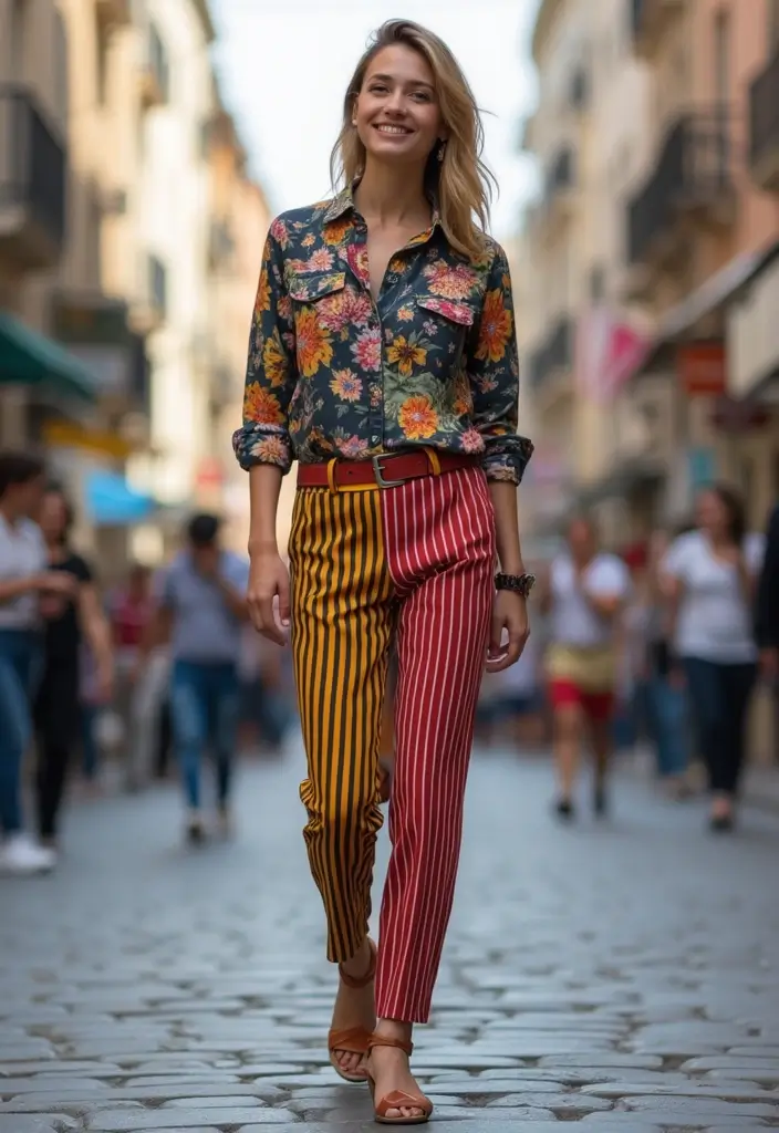 12 Street Fashion Trends You Need to Try Now (You'll Be the Talk of the Town!) - 4. Bold Prints and Patterns